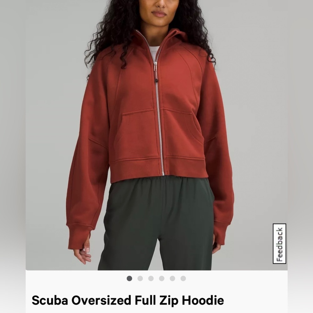 Lululemon Scuba Oversized Full Zip Hoodie